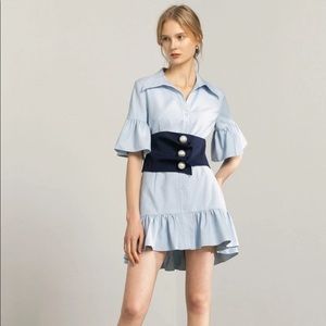 Jing Fiona Flutter Dress